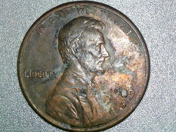 Pocket-Change--Rare--1909-D-Lincoln-Cent
